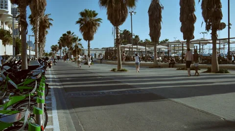 Bicycle walking summertime slow motion slow motion Stock Footage 39324711