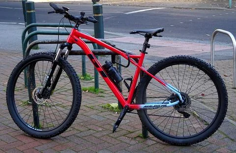 Bicycle With Water Bottle Stock Photos