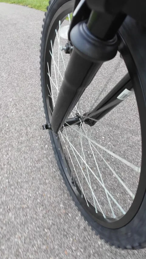 Bicycle wheel Stock Footage 311466719