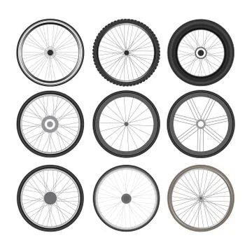 Bicycle Wheel Stock Illustration