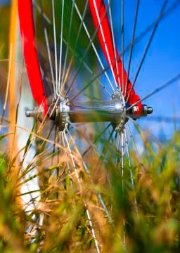Bicycle Wheel Foto stock