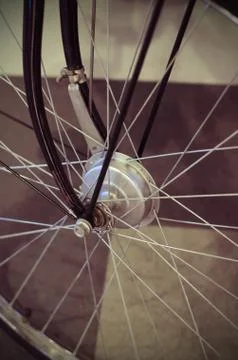 Bicycle wheel Stock Photos