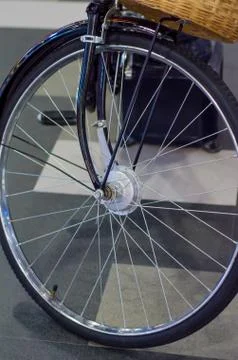 Bicycle wheel Stock Photos