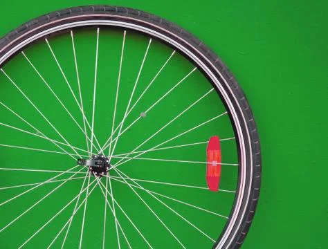 Bicycle wheel Stock Photos