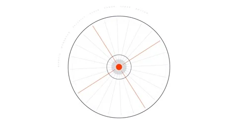 Bicycle Wheel Vector Bloom Geometric Cycling Animation 4K 動画素材 335797741