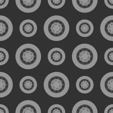 Bicycle wheels background Stock Illustration