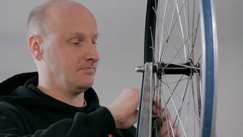 Bicycle workshop Stock-Footage 118067959