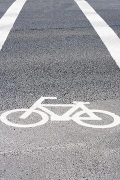 Bicycle zebra Foto stock