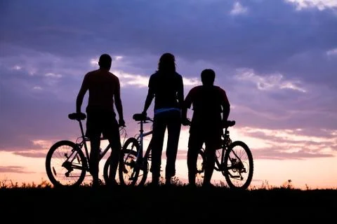 Bicycler Stock Photos