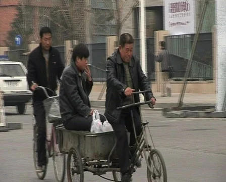 Bicycles in beijing,  Stock Footage 337218