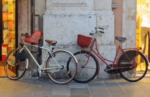 Bicycles - Ferrara Stock Photos