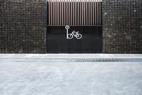 Bicycles parking Stock Photos