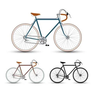Bicycles vector Stock Illustration