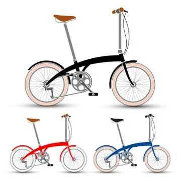 Bicycles vector Illustrazione stock
