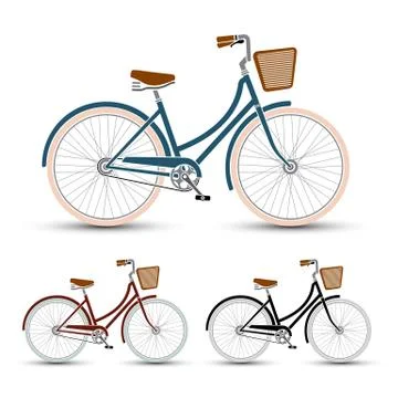 Bicycles vector Stock Illustration