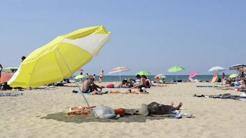Bidart Beach 1 스톡 동영상 218594235