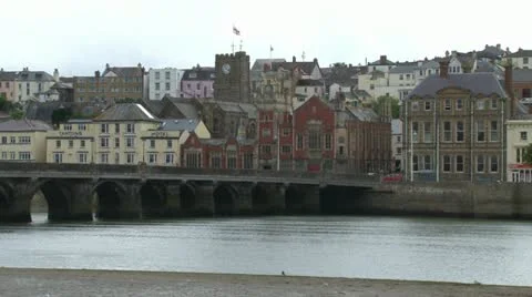 Bideford, Devon Stock Footage 18170214