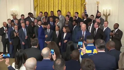 Biden praises the social commitment of Curry's Warriors, Washington (es-ES), US  Stockbeeldmateriaal 230325665