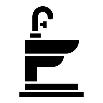 Bidet Vector Icon Design Illustration Stock Illustration