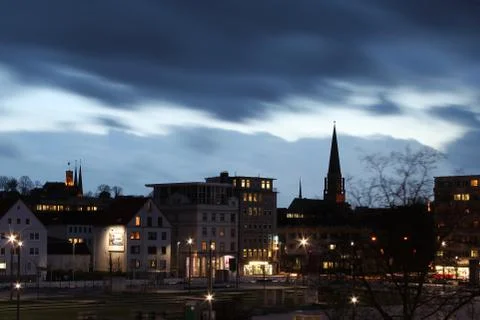 Bielefeld - skyline Stock Photos