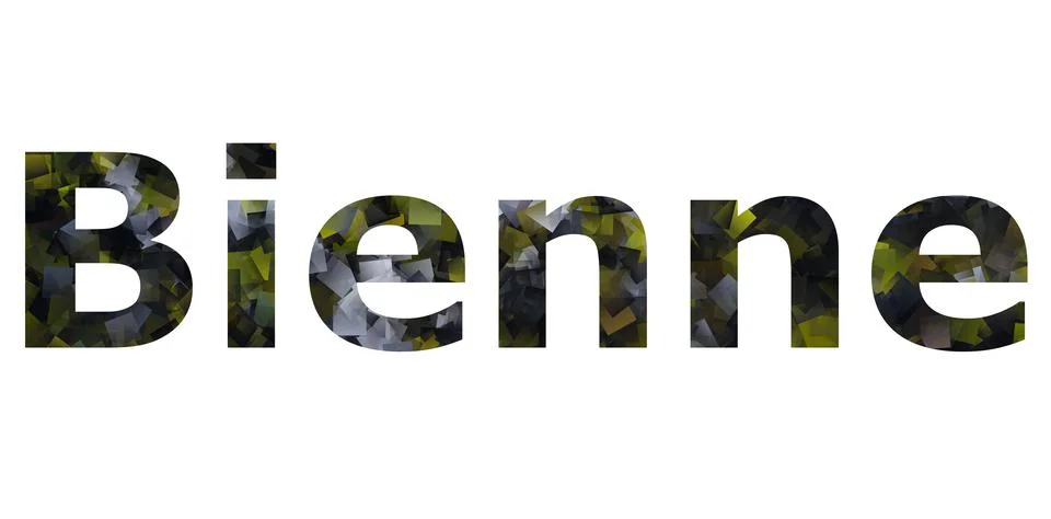 Bienne Stock Illustration