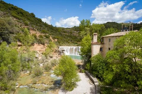 Bierge Falls Stock Photos