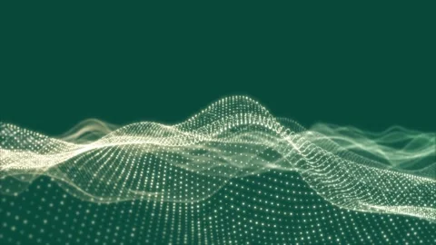 Big abstract waves Stock Footage 280029952