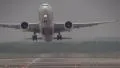 Big airliner takeoff HD Footage