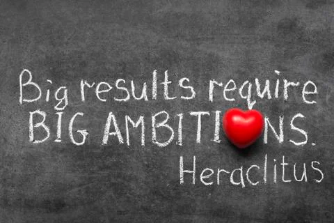 Big ambitions Stock Photos