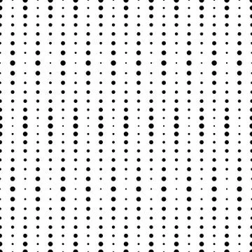 Big and small dots vertical. Vector illustration Stock Illustration