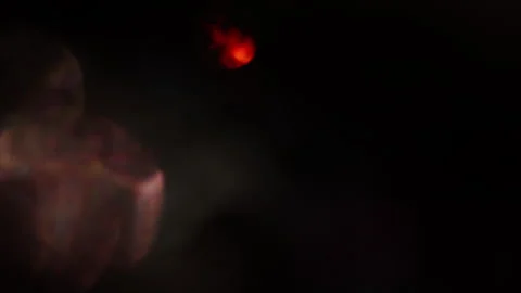 Big and small lights in the darkness Stock Footage 319956044