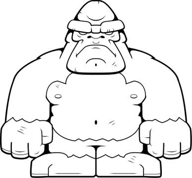 Big Ape Stock Illustration