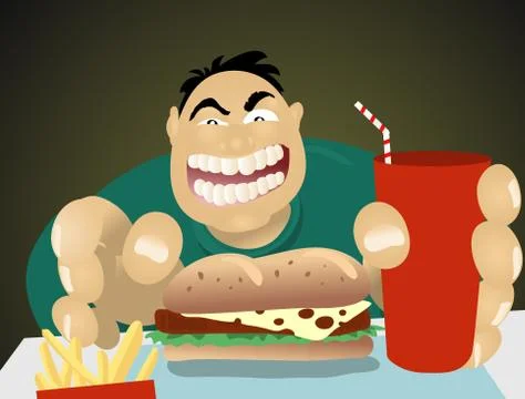 Big Appetite Illustrazione stock