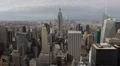 Big Apple New York City Skyline Landmark Sightseeing Empire State Building Sight HD Footage
