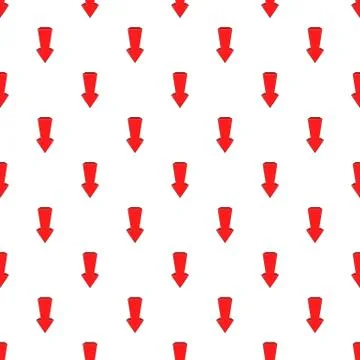 Big arrow pattern, cartoon style 스톡 일러스트