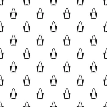 Big bag pattern vector Stock Illustration