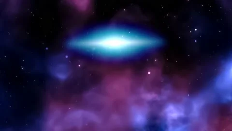 Big Bang Explore Flare Effects On Space - Optical Solar Light Lens Flare Effe 스톡 동영상 154903223