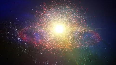 Big bang Stock Footage 770211