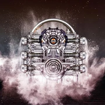 Big bang 스톡 일러스트