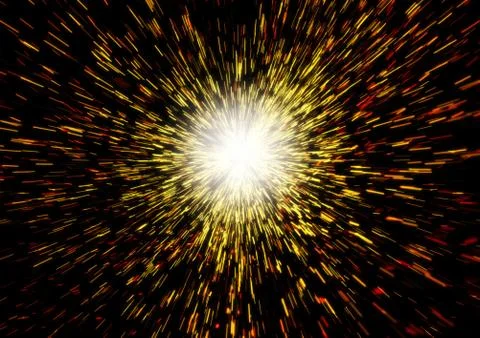 Big Bang Stock Illustration