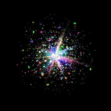 Big bang Stock Illustration