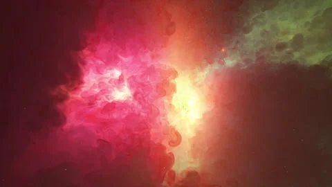 The big bang. Simulation of the big bang in space with the formation of a Ste Stock-Footage 276702445