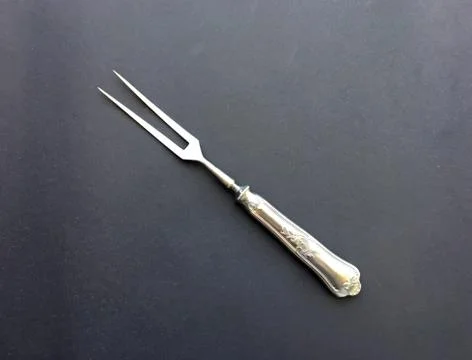 Big barbecue fork Stock Photos