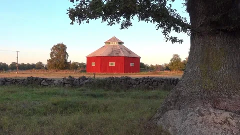 Big barn Stock Footage 285508199