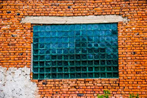 Big barn window Stock Photos