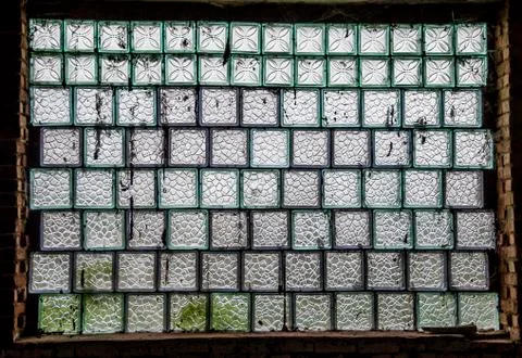 Big barn window Stock Photos