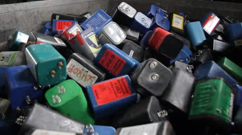 Big Batteries Video stock 25945698