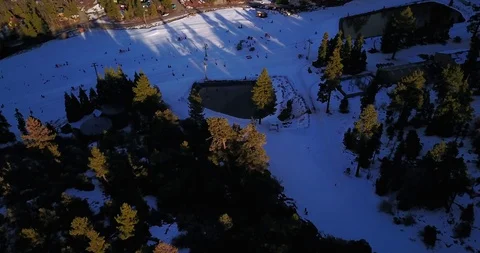 Big Bear California Drone Stock Footage 102872820