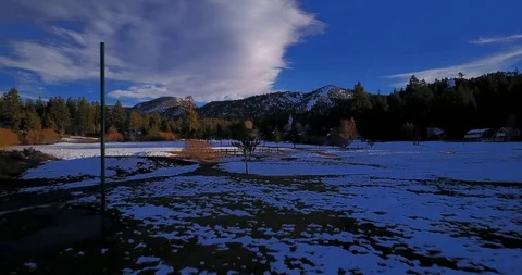 Big Bear California Drone Stock Footage 102872831