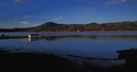 Big Bear California Drone 스톡 동영상 102905655